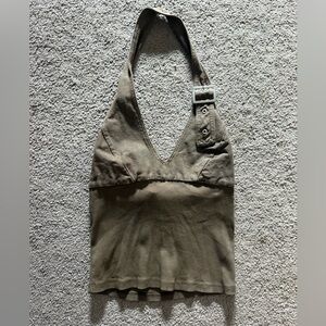 Zara Halter Tank Top